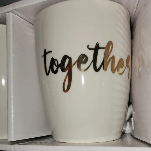 Happy Together Ceramic Mug 2pc Set - Picture 6 of 6